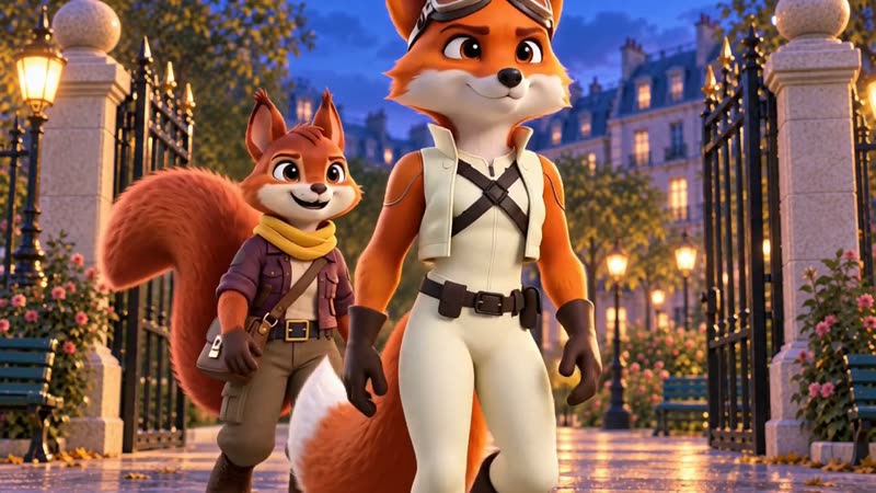 Flexina Fighter — Beat'em up with animal mascots across the world
