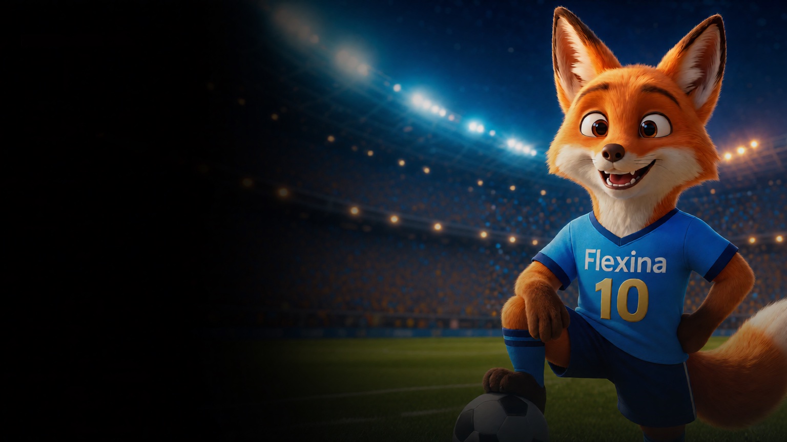Flexina Soccer — 3D arcade soccer with animal mascots