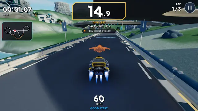 Flexina Star Race — ghost